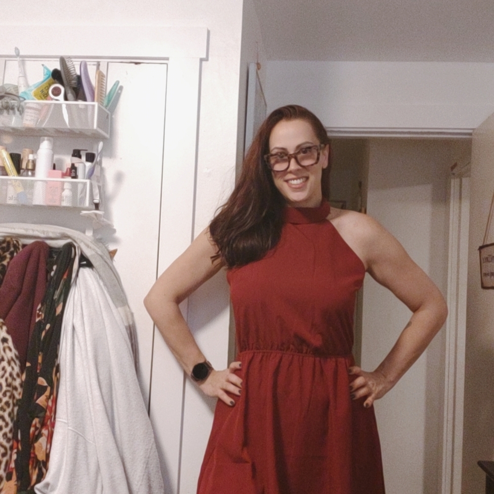 Haute Hippie One Shoulder Burgundy Dress